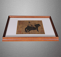 金牛书画装裱配框服务案例